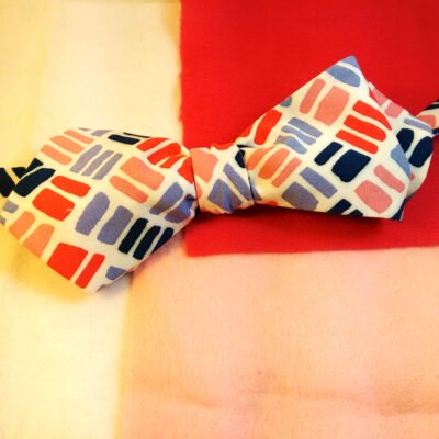 Diamond Geometric Bow Tie