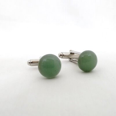 Green Aventurine Cufflinks