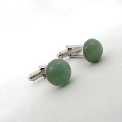 Green Aventurine Cufflinks
