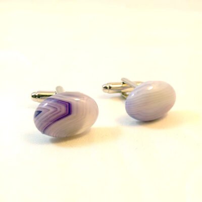 Purple Lace Cufflinks