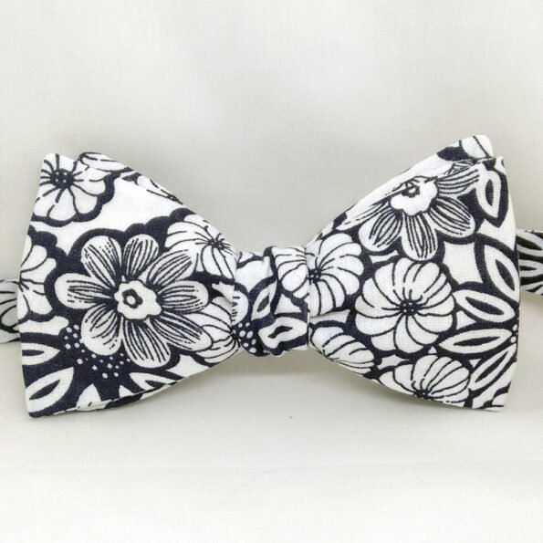 Tropical Floral Bow Tie